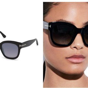 Tom Ford Beatrix 02 Black Sunglasses